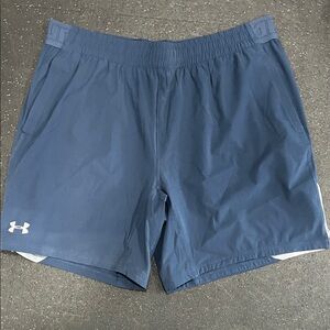 Under Armour Men's Navy Athletic Shorts